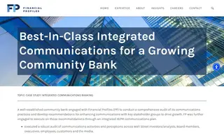 Preview of the Community Bank Case Study