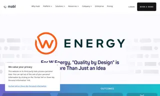 Preview of the W Energy Case Study