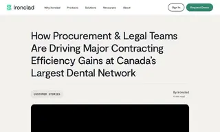 Preview of the Dentalcorp Case Study