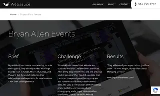 Preview of the Bryan Allen Events Case Study