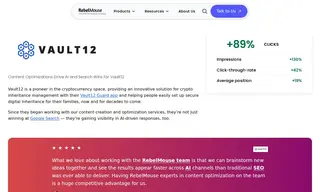 Preview of the Vault12 Case Study