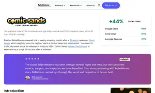Preview of the Comic Sands Case Study