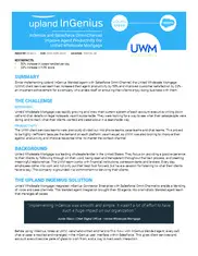 Preview of the United Wholesale Mortgage Case Study