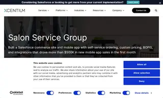 Preview of the Salon Service Group Case Study