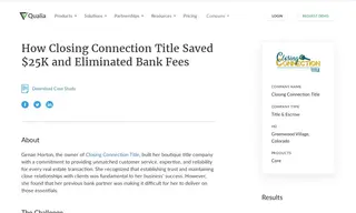 Preview of the Closing Connection Title Case Study