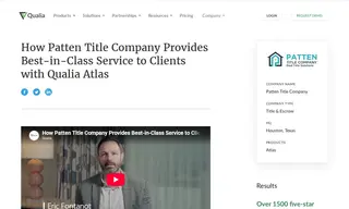 Preview of the Patten Title Company Case Study