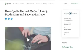 Preview of the McCord Law Firm Case Study