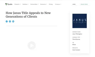 Preview of the Janus Title Case Study