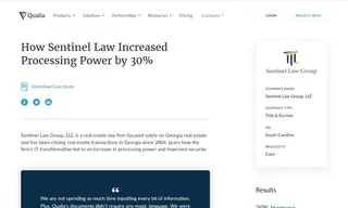 Preview of the Sentinel Law Group, LLC Case Study