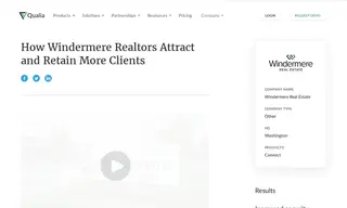 Preview of the Windermere Real Estate Case Study