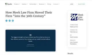 Preview of the Meek Law Firm Case Study