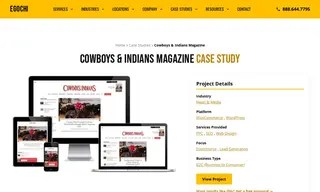Preview of the Cowboys & Indians Magazine Case Study