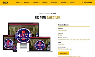 Preview of the Pro Numb Case Study