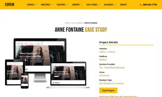 Preview of the Anne Fontaine Case Study