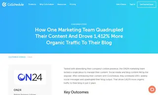 Preview of the ON24 Case Study