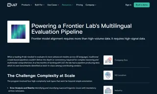 Preview of the Frontier Lab Case Study