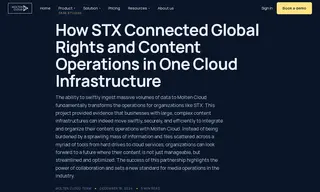 Preview of the STX Entertainment Case Study