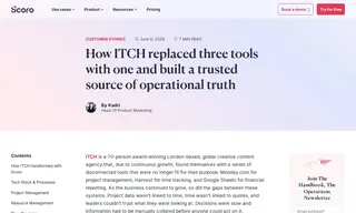 Preview of the itch Case Study