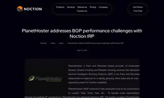 Preview of the PlanetHoster Case Study