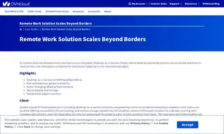 Preview of the V2 Cloud Case Study