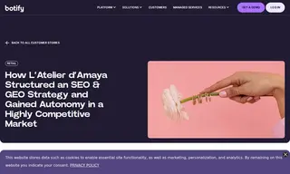 Preview of the L’Atelier d’Amaya Case Study