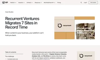 Preview of the Recurrent Ventures Case Study