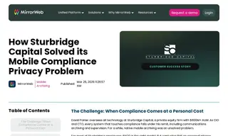 Preview of the Sturbridge Capital Case Study