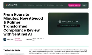 Preview of the Atwood & Palmer, Inc Case Study