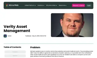 Preview of the Verity Asset Management Case Study