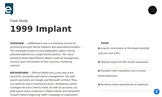 Preview of the 1999Implant Case Study