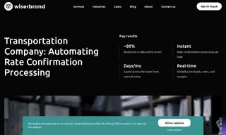 Preview of the US-based Transportation Company Case Study
