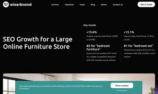 Preview of the Large Online Furniture Store Case Study