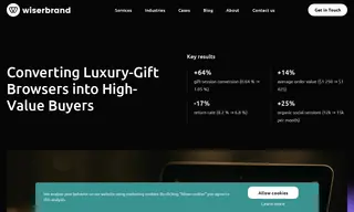 Preview of the U.S.-based High-end Online Jewelry Store Case Study