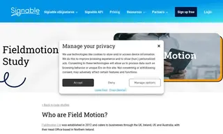 Preview of the Fieldmotion Case Study