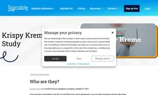 Preview of the Krispy Kreme Case Study