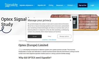Preview of the Optex Case Study