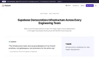 Preview of the Supabase Case Study