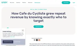 Preview of the Café du Cycliste Case Study