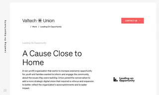Preview of the Leading on Opportunity Case Study