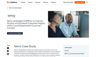 Preview of the Serco Case Study