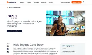 Preview of the Inizio Engage Case Study