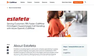 Preview of the Estafeta Case Study