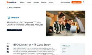Preview of the NTT Case Study