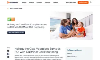 Preview of the Holiday Inn Club Vacations Case Study