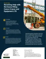 Preview of the Canco Cranes and Equipment LTD Case Study