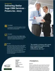 Preview of the Posera Inc. Case Study