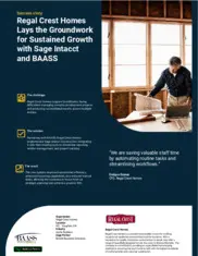 Preview of the Regal Crest Homes Case Study