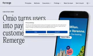 Preview of the Omio Case Study