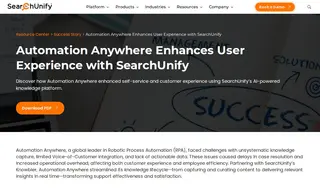 Preview of the Automation Anywhere Case Study