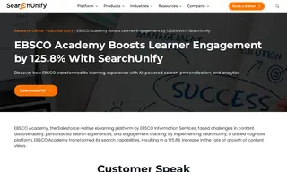Preview of the EBSCO Information Services Case Study